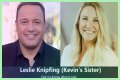 Who is Leslie Knipfing? Kevin James’s sister – Everything to Know